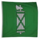 flagge st-gallen canton schweiz